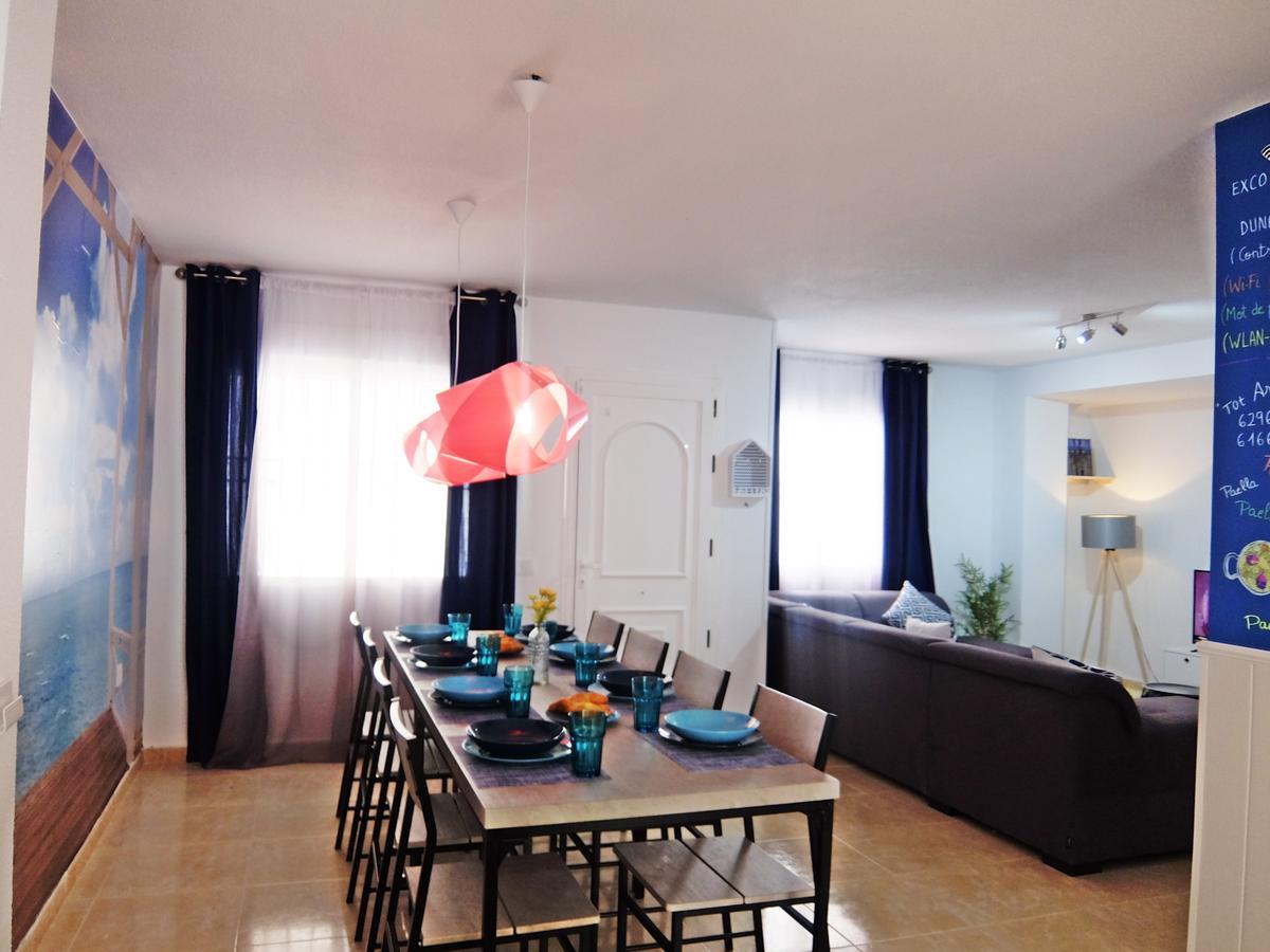 Apartamento Familiar Junto A La Playa De San Fernando - Oliva Dış mekan fotoğraf