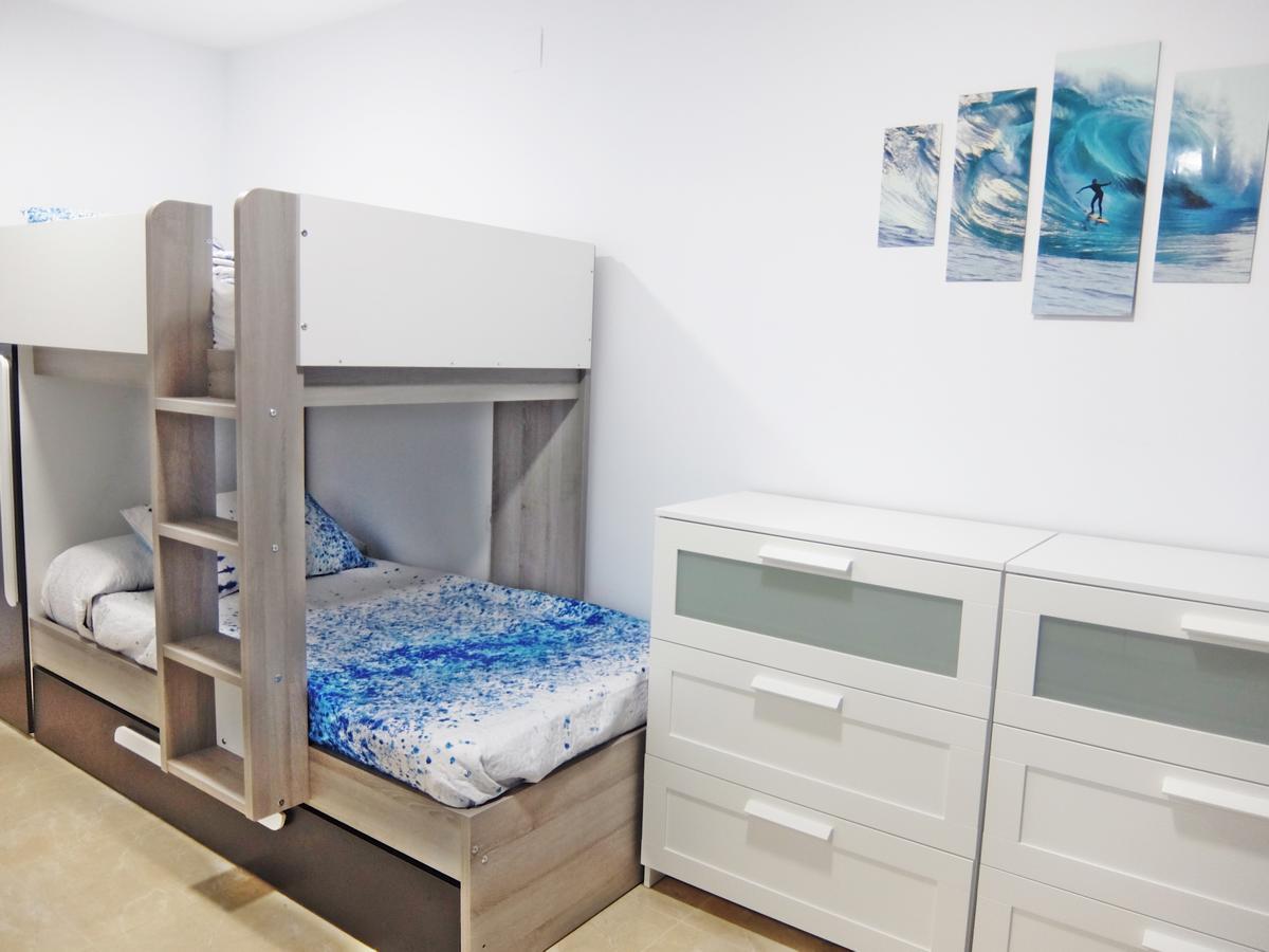 Apartamento Familiar Junto A La Playa De San Fernando - Oliva Dış mekan fotoğraf
