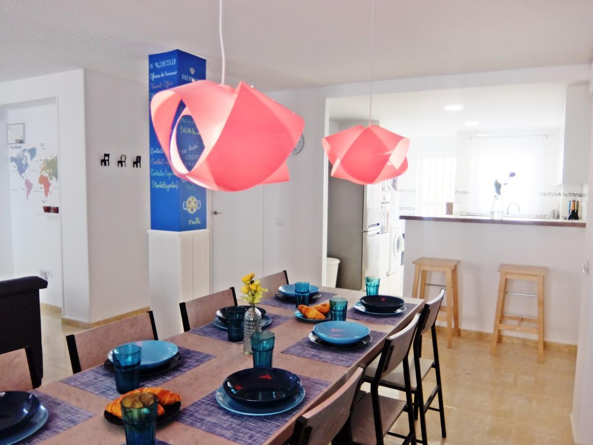 Apartamento Familiar Junto A La Playa De San Fernando - Oliva Dış mekan fotoğraf
