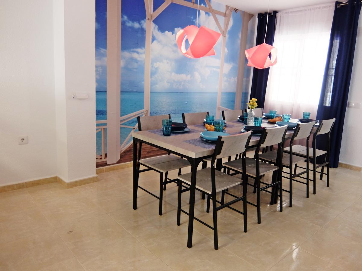 Apartamento Familiar Junto A La Playa De San Fernando - Oliva Dış mekan fotoğraf