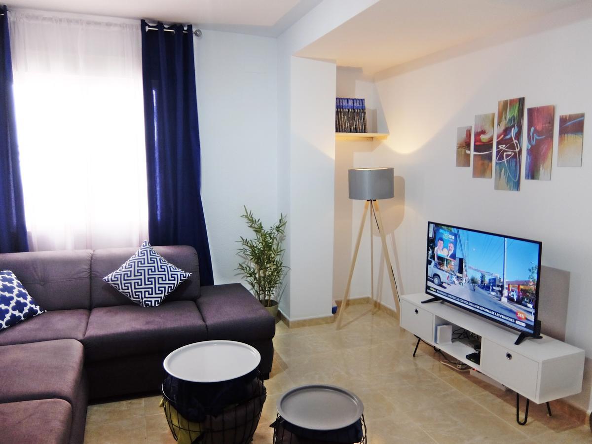 Apartamento Familiar Junto A La Playa De San Fernando - Oliva Dış mekan fotoğraf