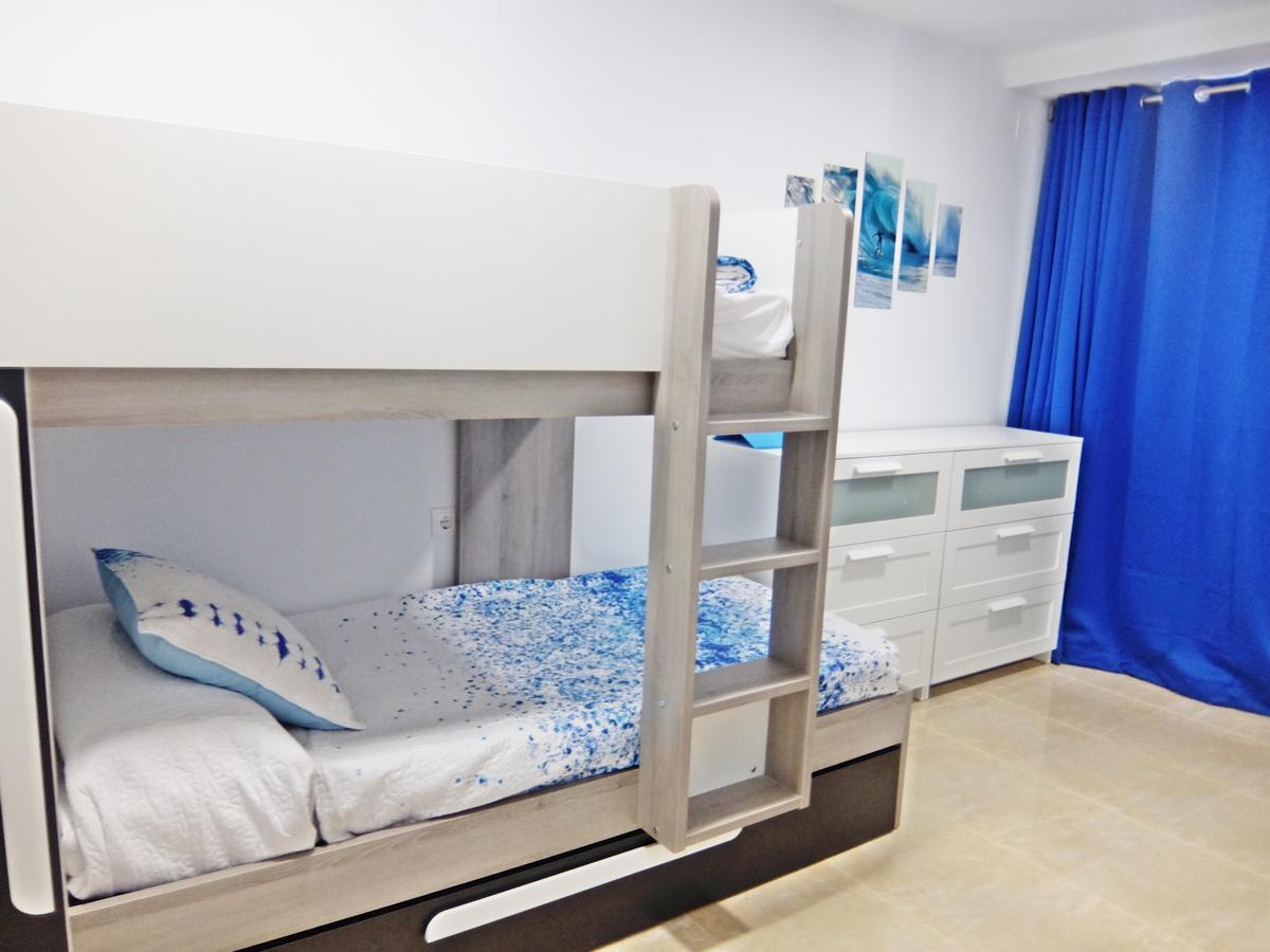 Apartamento Familiar Junto A La Playa De San Fernando - Oliva Dış mekan fotoğraf
