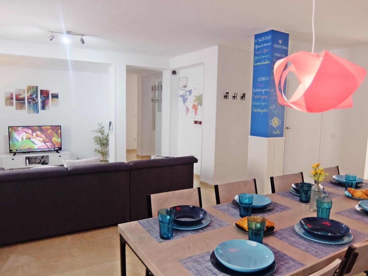 Apartamento Familiar Junto A La Playa De San Fernando - Oliva Dış mekan fotoğraf
