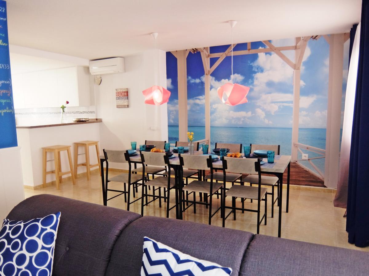 Apartamento Familiar Junto A La Playa De San Fernando - Oliva Dış mekan fotoğraf